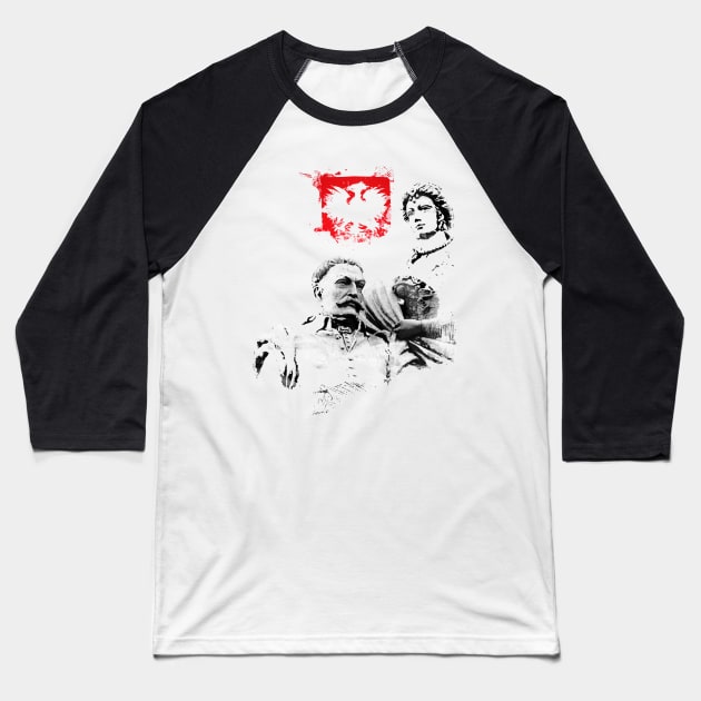 Sobieski Baseball T-Shirt by vivalarevolucio